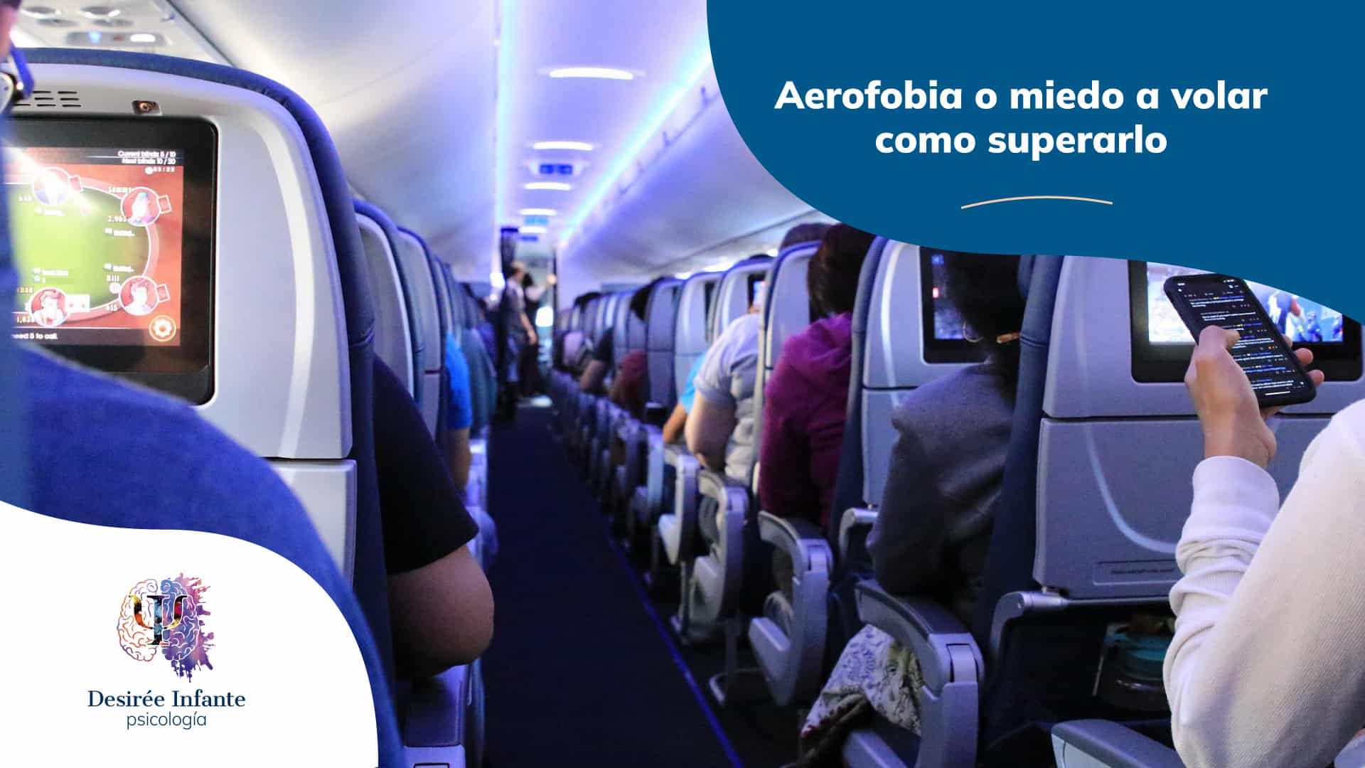 Aerofobia o miedo a volar