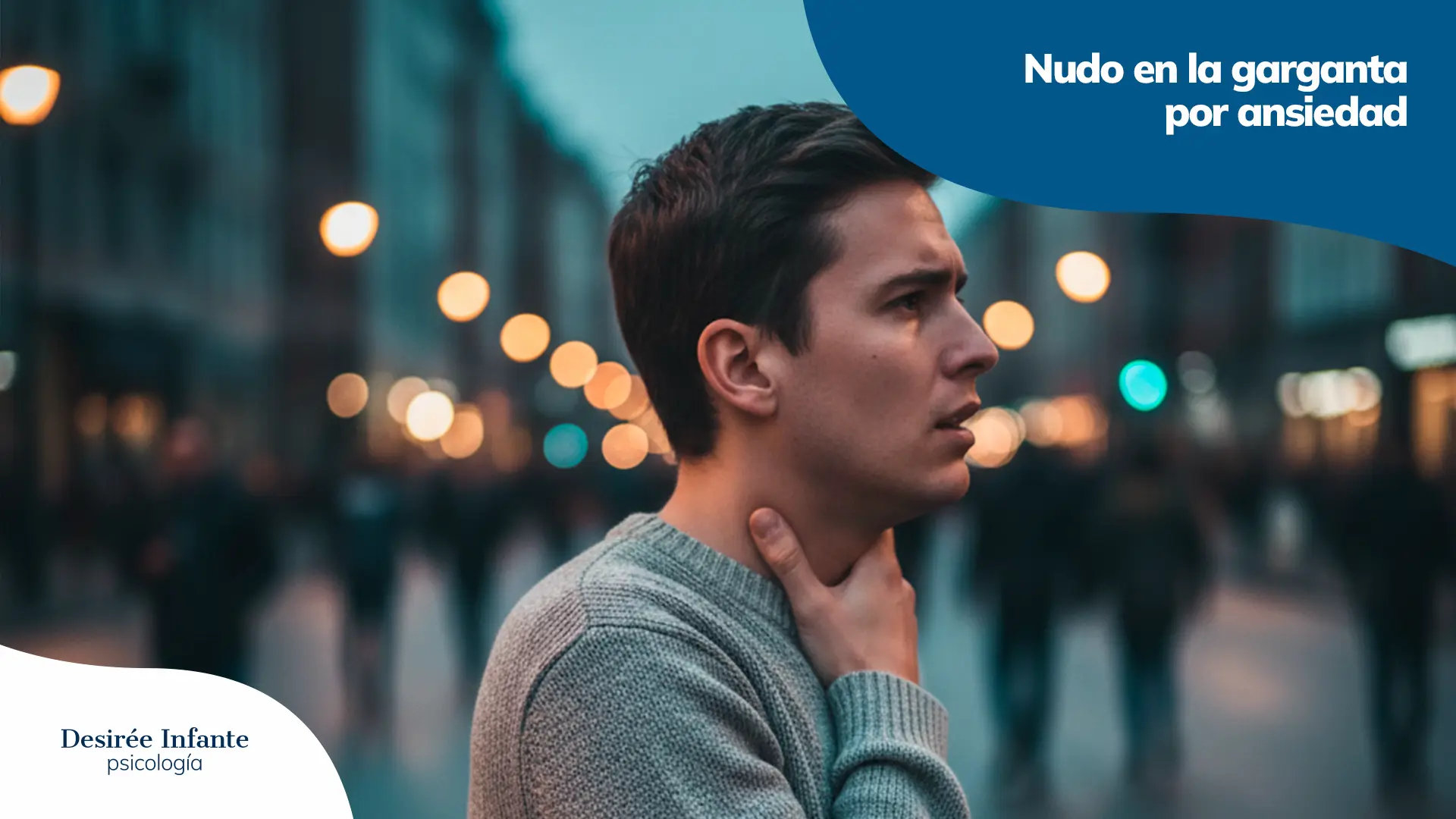 Nudo en la garganta por ansiedad